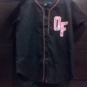 Odd Future Black & Pink Baseball Jersey